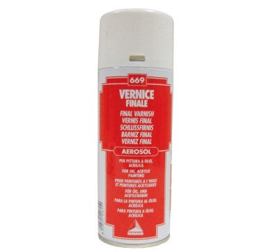 Vernice finale lucido spray - 400 ml - Maimeri