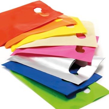 Sacchetto Colours - PPL - 60 micron - 25 x 40 cm - colori assortiti - PNP - conf. 100 pezzi