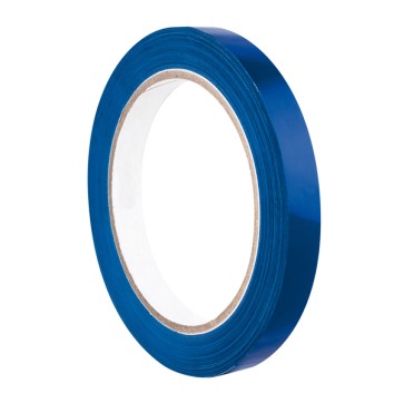 Nastro adesivo 350 - 0,9 cm x 66 m - PVC - blu - Eurocel