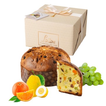 Panettone Classico - Linea Top Genesi - tradizionale - 1000 gr - Loison