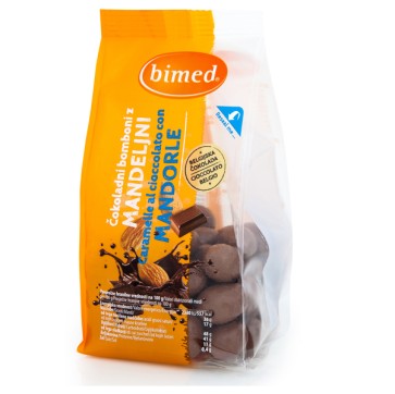 Mandorle al cioccolato - 200 gr - Bimed