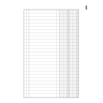 Registro scadenzario spiralato Gennaio/Dicembre - 8 pagine per mese - spiralato - 24 x 17 cm -DU134648000 - Data Ufficio