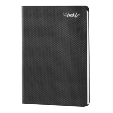 Agenda settimanale Weekly 2023 - PPL - 17 x 24 cm - nero - InTempo