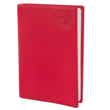 Agenda settimanale Presidente Equology 2025 - 21 x 27 cm - rosso - Quo Vadis