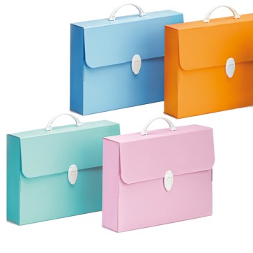 Valigetta Polionda Every Line Pastel - 36,5x56,5 cm - dorso 5,5 cm - Favorit