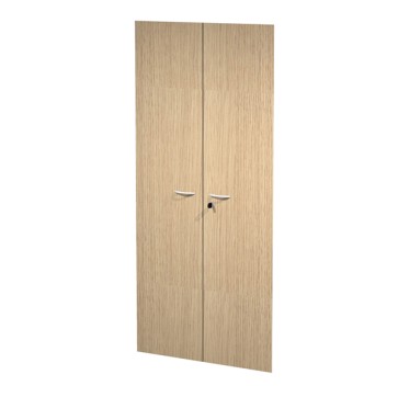 Coppia ante Easy - per mobile alto - 80 x 175 cm - spessore 18 mm - melaminico - rovere