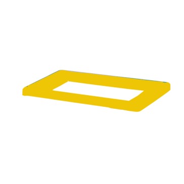Coperchio per contenitore Bob Color - 20x2 cm - giallo - Medial