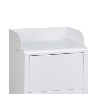 Guida ferma-vassoi per Mini Mec - in metallo - 40,5x26,8x11,5 cm - bianco - Medial International
