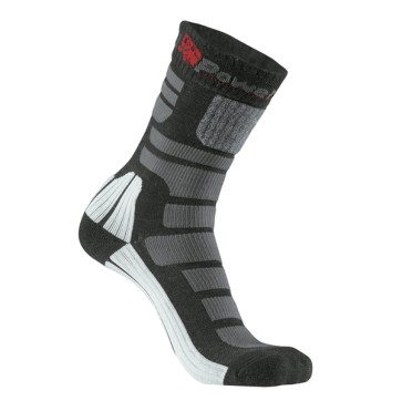 Calze corte tecniche Air - taglia L (40-47) - nero - U-Power - conf. 3 paia