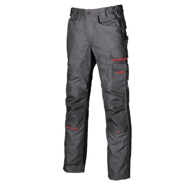 Pantaloni da lavoro invernali Free - taglia 48 - grigio - U-Power