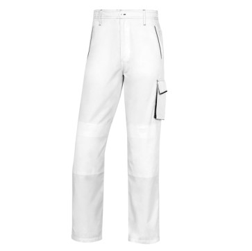 Pantalone da lavoro Panostyle M6PAN - taglia XL - PE/cotone - bianco/grigio - Deltaplus