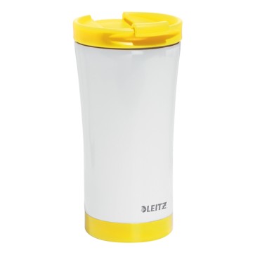 Tazza termica da caffE' - linea Wow - giallo - 380ml - Leitz