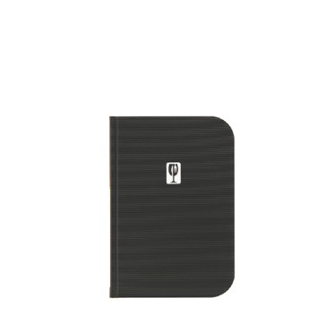 Portamenù Essential - A5 - 23,7x17,2 cm - nero - Securit