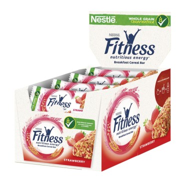 Barretta fitness fragola - monoporzione da 23,5 gr - NestlE'