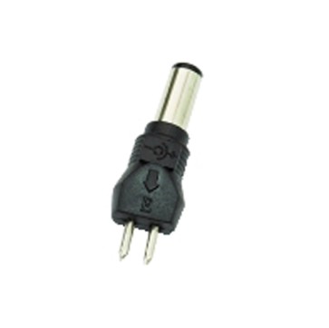 Spinotto supplementare ''E'' per alimentatore - 5,5x2,1 mm - GBC