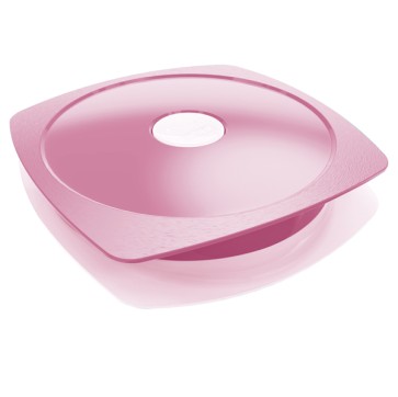 Piatto Lunch Box Picnik Adults - con coperchio - rosa - Maped