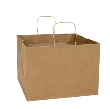 Shopper Surf Maxi - 34 x 34 x 25 cm - carta biokraft - avana - Mainetti Bags - conf. 15 pezzi