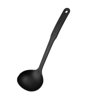 Mestolo da cucina in nylon - nero