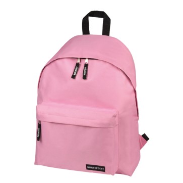 Zaino scuola Basic - 30 x 40 x 15 cm - rosa - Lebez