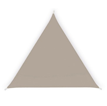 Tenda a vela triangolare ombreggiante - 3,6 x 3,6 x 3,6 m - PL - tortora - Garden Friend