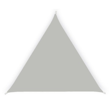 Tenda a vela triangolare ombreggiante - 3,6 x 3,6 x 3,6 m - PL - cenere - Garden Friend
