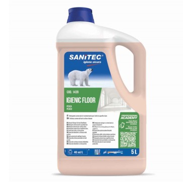 Detergenti per pavimenti Igienic Floor - pesca e gelsomino - 5 kg - Sanitec