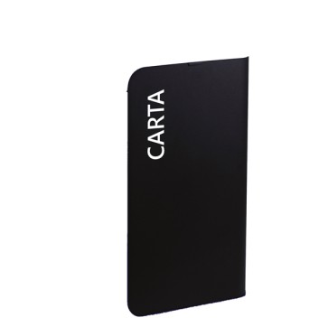 Etichetta adesiva raccolta differenziata - con stampa ''CARTA'' - 50 x 300 mm - vinile - bianco opaco - Medial International