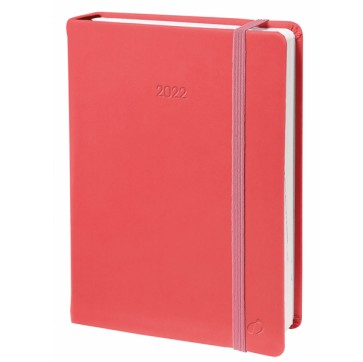 Agenda settimanale Affari Prestige ML 2022 - 10 x 15 cm - silk corallo - Quo Vadis