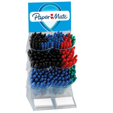 Penna Inkjoy - a scatto / con cappuccio - colori assortiti - Papermate - expo 180 pezzi