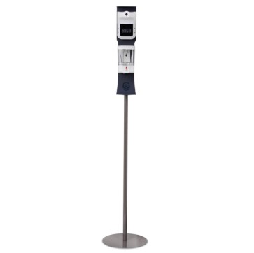 Termoscanner + dispenser automatici Scrivia - piantana regolabile
