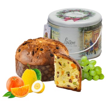 Panettone Classico - Linea Top Latta Limited Edition - 750 gr - Loison