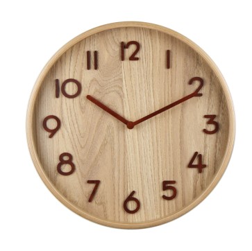 Orologio da parete Wood - diametro 32 cm - legno - Methodo