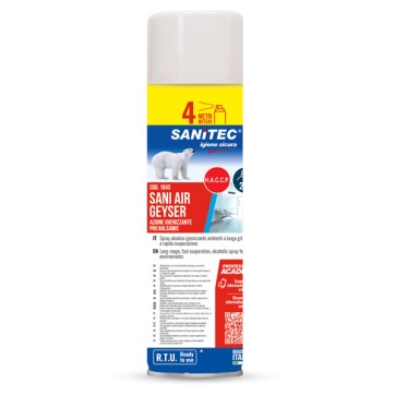 Spray alcolico igienizzante - per ambienti - Sani Air Geyser - 500 ml - Sanitec