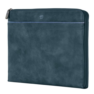 Borsa offiicebag Bluegate - 38 x 30 x 2 cm - blu - In tempo