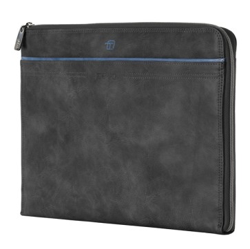 Borsa offiicebag Bluegate - 38 x 30 x 2 cm - nero - In tempo
