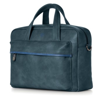Borsa con manici Bluegate - 40 x 29 x 16 cm - blu - In Tempo