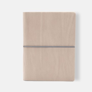Taccuino Evo Ciak - 9 x 13 cm - fogli bianchi - copertina rosa antico - In Tempo