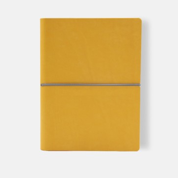 Taccuino Evo Ciak - 15 x 21 cm - fogli bianchi - copertina giallo - In Tempo