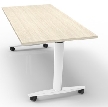 Tavolo multifunzione Taxi - con ruote - 120 x 80 x 73,7 cm - rovere