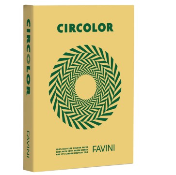 Carta Circolor - A4 - 80 gr - giallo - Favini - conf. 500 fogli