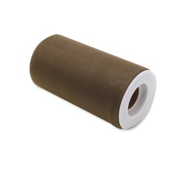 Tulle in rotolo - 12,5 cm x 25 m - oro opaco - Big Party