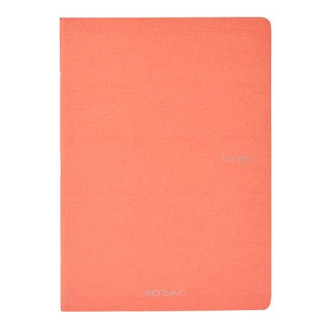Maxiquaderno Ecoqua original PM - A4 - 90 gr - 1 rigo - 40 fogli - lampone - Fabriano