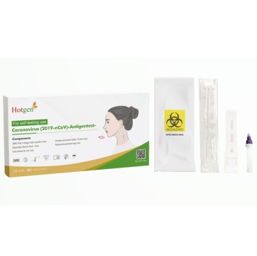 Test antigenico rapido Hotgen Evolution - covid-19 - per autodiagnosi