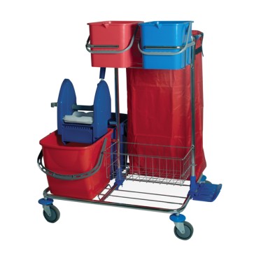 Carrello Star 2 - in ferro cromato - 82 x 71 x h105 cm - Taxon