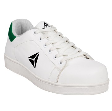 Calzatura di sicurezza Smash S1P SRC HRO - pelle - numero 38 - bianco - Deltaplus