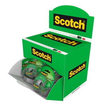 Nastro adesivo Scotch Magic 810 - 19mmx15mt - trasparente -.Scotch - expo 72 pezzi