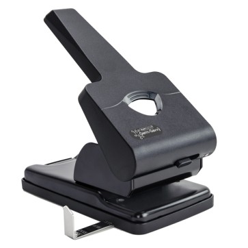 Perforatore Professionale antibatterico Germ-Savvy - 2 fori - nero - Rapesco