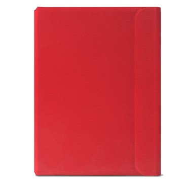Portablocco Meet - con alette magnetiche - 31 x 25 x 1,4 cm - rosso - In Tempo