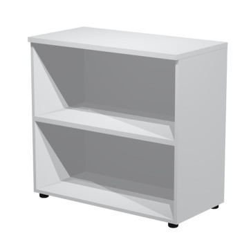 Armadio modulare - basso a giorno - 90 x 44 x 85 cm - grigio