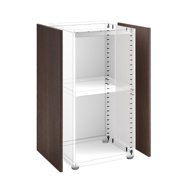 Fianchi finitori Filing - per armadi - 41,6 x 86,9 cm - wengE' - LineKit